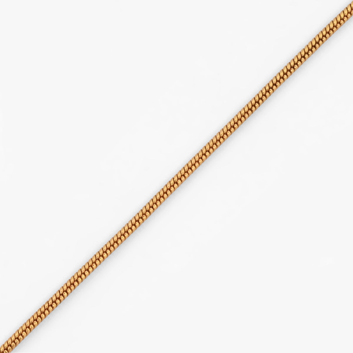 Comprar collar de la firma Tous de cadena cola de ratón de 1,16mm de grosor de oro amarillo de 18kt con cierre tipo reasa. Joyas Tous de segunda mano. Ian'Or.