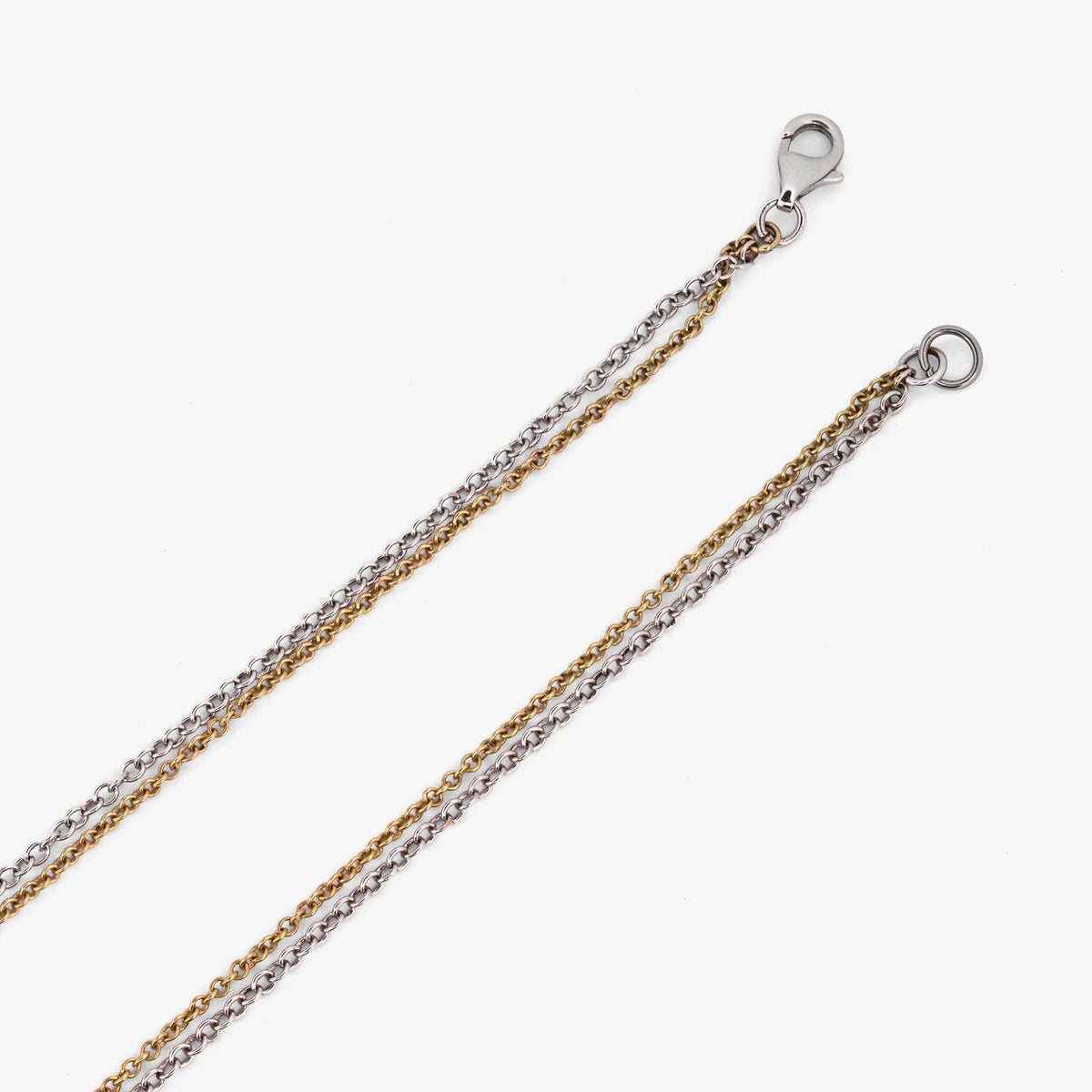 Collar de Pesavento de oro blanco y amarillo de 18kt - 13722GM