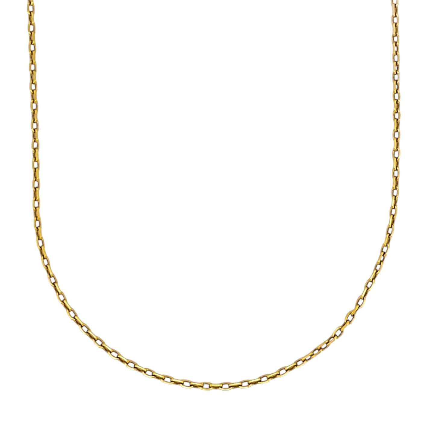 Comprar cadena forzada con barras de oro de amarillo de 18k de 65cm. Cadenas forzadas de oro baratas