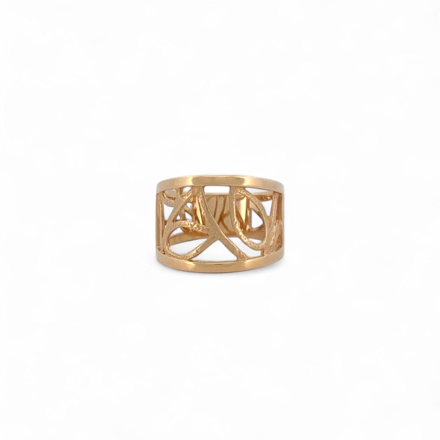 Comprar anillo calado original de TOUS realizado en oro amarillo de 18kt. Joyas de Tous de oro baratas en Barcelona. Joyería Ian'Or. Envío GRATIS.
