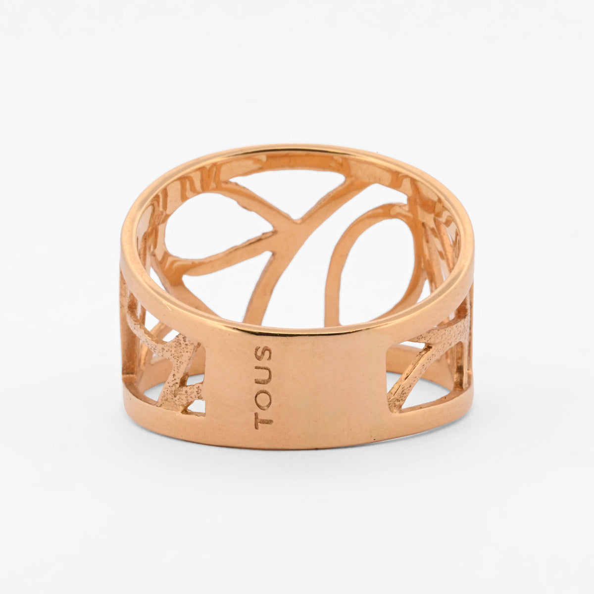 Comprar anillo calado original de TOUS realizado en oro amarillo de 18kt. Joyas de Tous de oro baratas en Barcelona. Joyería Ian'Or. Envío GRATIS.