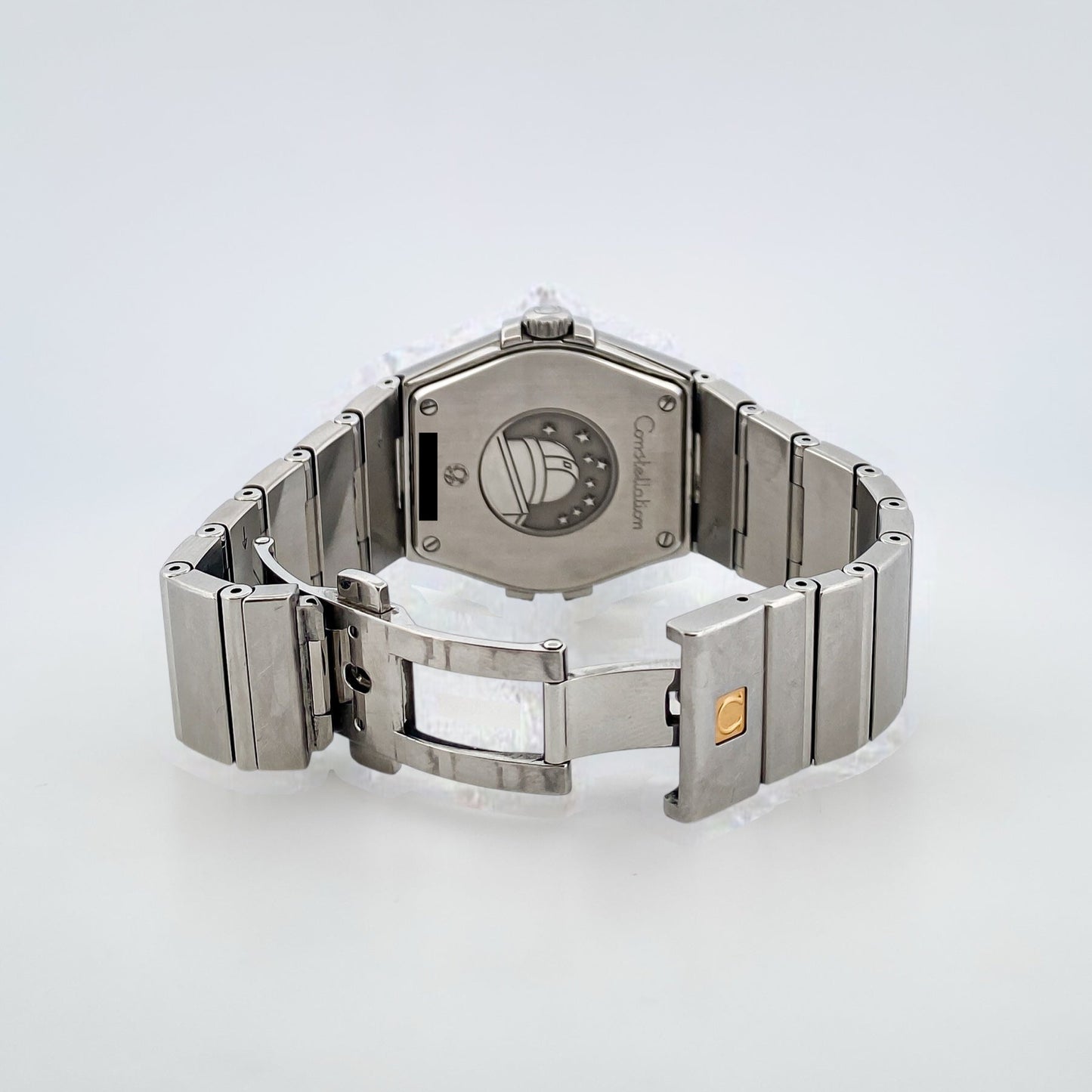 Comprar clásico reloj vintage Omega Constellation con esfera de 34mm. Realizado en acero. Relojes Omega de segunda mano baratos en Bcn. Joyería Ian'Or.