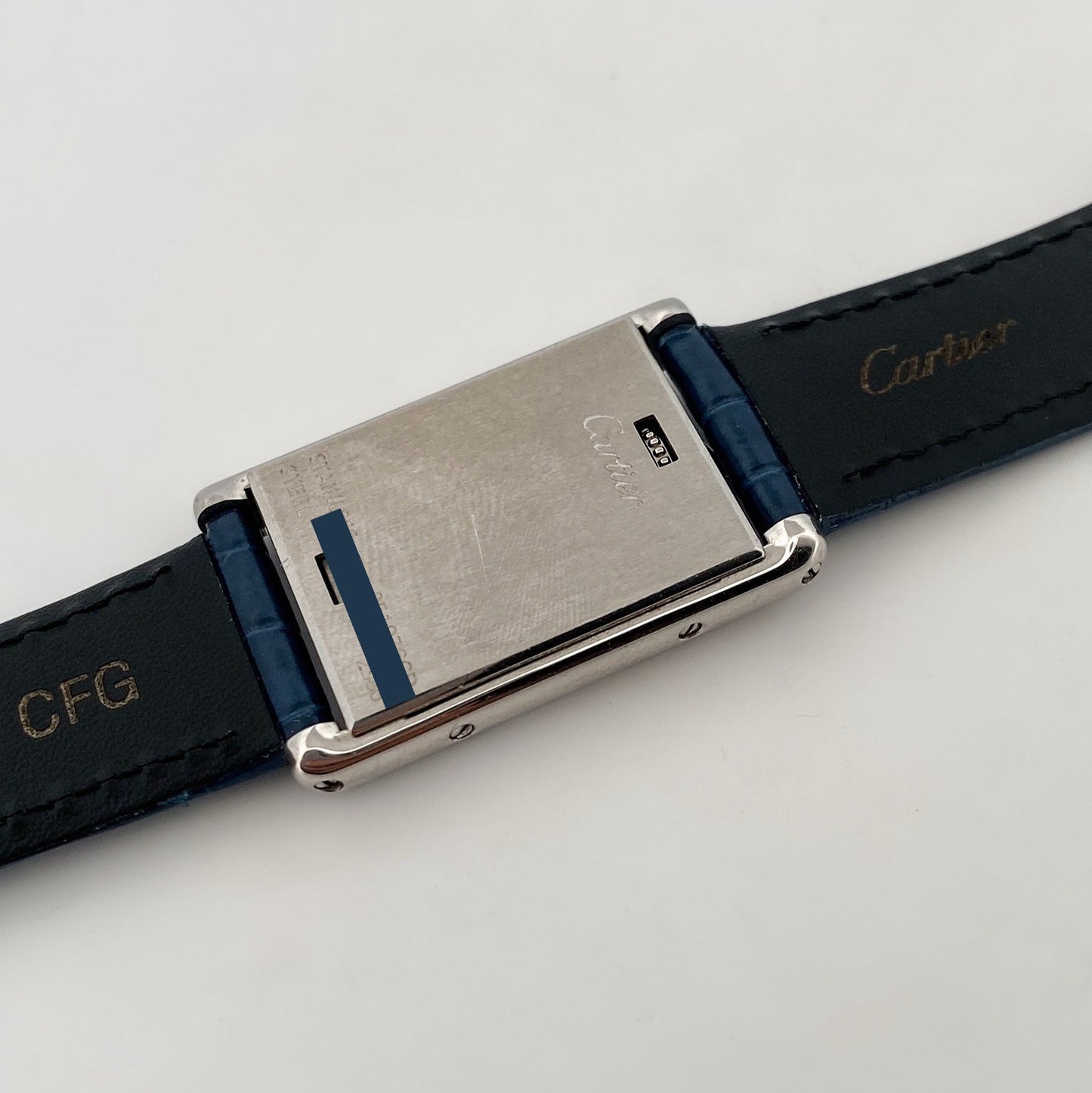 Reloj original Cartier modelo Tank Basculante de cuarzo
Relojes Cartier de segunda mano baratos en Barcelona.