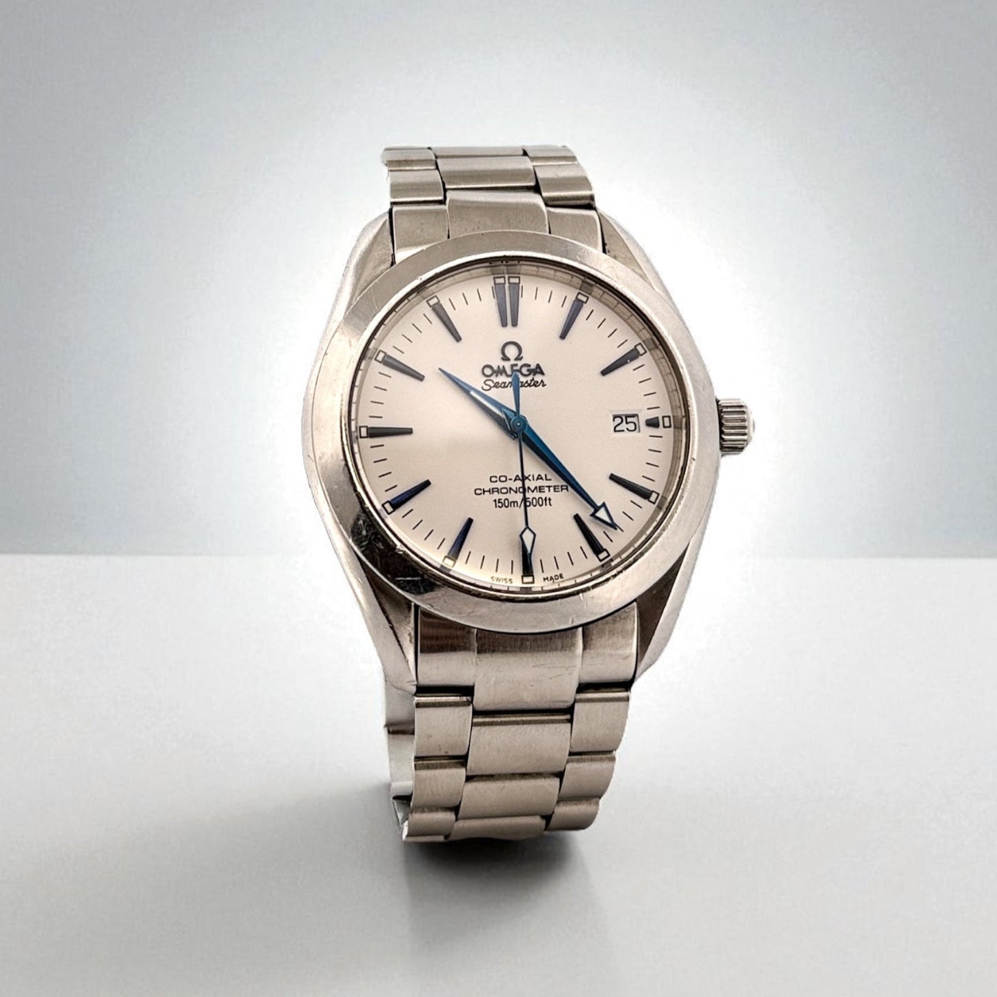Comprar reloj Omega Seamaster Aqua Terra automático realizado en acero. Relojes Omega de segunda mano baratos en Barcelona. Envío GRATIS. Joyería Ian'Or.