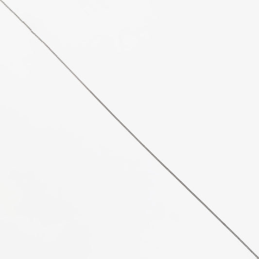 Comprar cadena forzada barras de oro blanco de 18kt y 45,5cm de largo con cierre tipo reasa. Cadenas con envío gratis. Joyería Ian'Or.