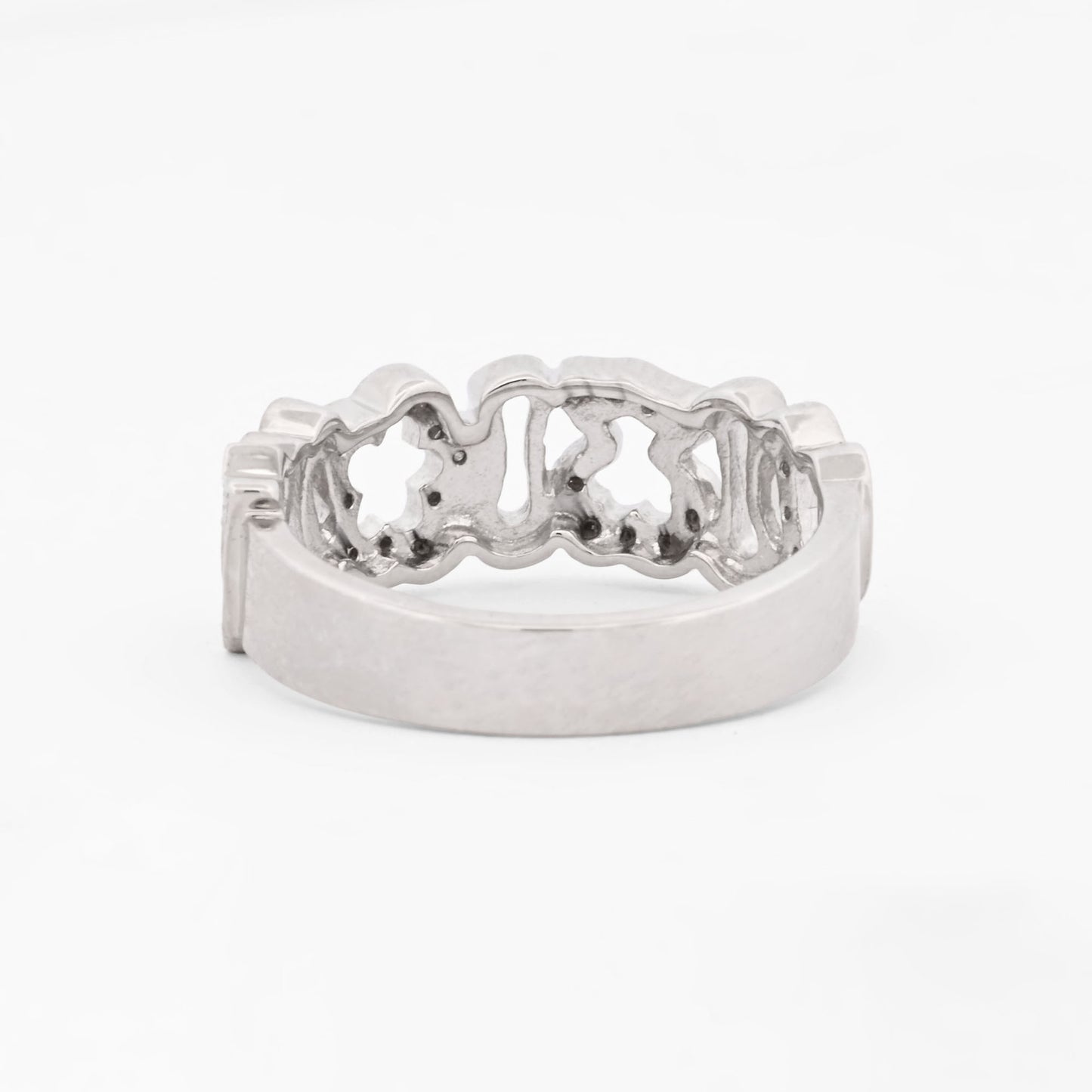 Anillo Tous oro blanco 18k y diamantes- 16711GM