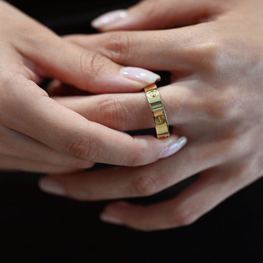 Anillo Cartier LOVE oro amarillo -16746GM
