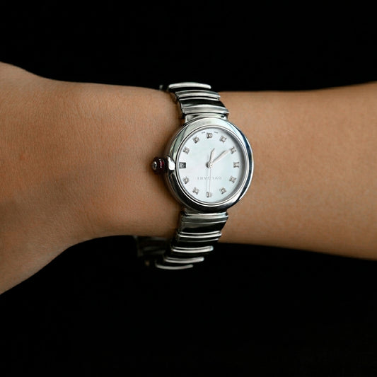 Reloj BVLGARI LVCEA Steel & diamonds lady - 16959GM