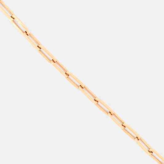 Comprar pulsera oro amarillo de 18kt con cadena forzada de eslabones largos. Compra de joyas masculinas al mejor precio en Barcelona. Joyería Ian'Or.