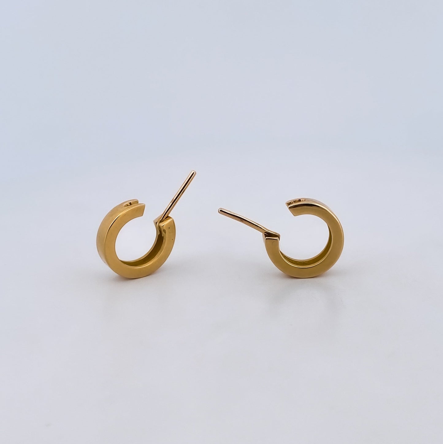 24639GV - Pendientes aros oro amarillo 18kt - 10mm