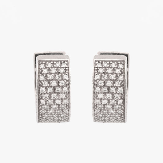 Comprar criollas de oro blanco de 18kt. Comprar joyas para novia, segunda mano, restauración y creación de joyas, compro oro Barcelona. Envío gratis.