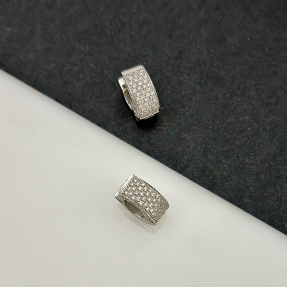 10483GM - Criollas Oro blanco 18kt y diamantes