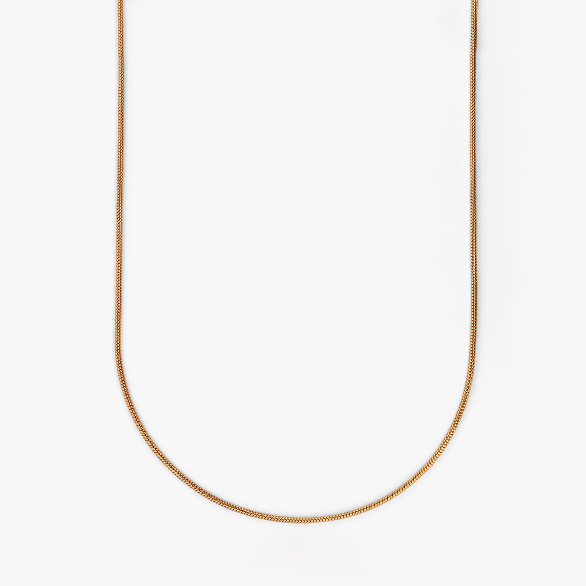 Comprar collar de la firma Tous de cadena cola de ratón de 1,16mm de grosor de oro amarillo de 18kt con cierre tipo reasa. Joyas Tous de segunda mano. Ian'Or.