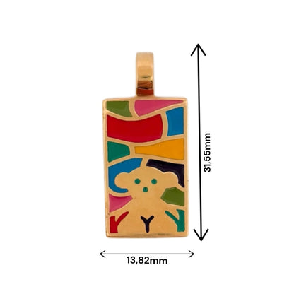 Colgante originales de TOUS de la colección mosaico con esmalte ya descatalogada y difíciles de conseguir de la firma. Está realizado en Oro de 18kt con el icónico ositos y colores.
Peso: 6g
Medida: 31,55mm x 13,82mm
Joyería Ian'or la mejor joyería compra-venta de Oro de Barcelona. Joyas de Tous de segunda mano baratas