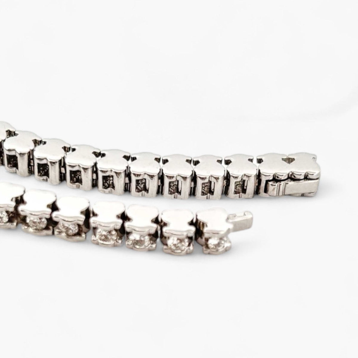 Pulsera Riviere TOUS oro blanco y diamantes motivos osito - 13451GM