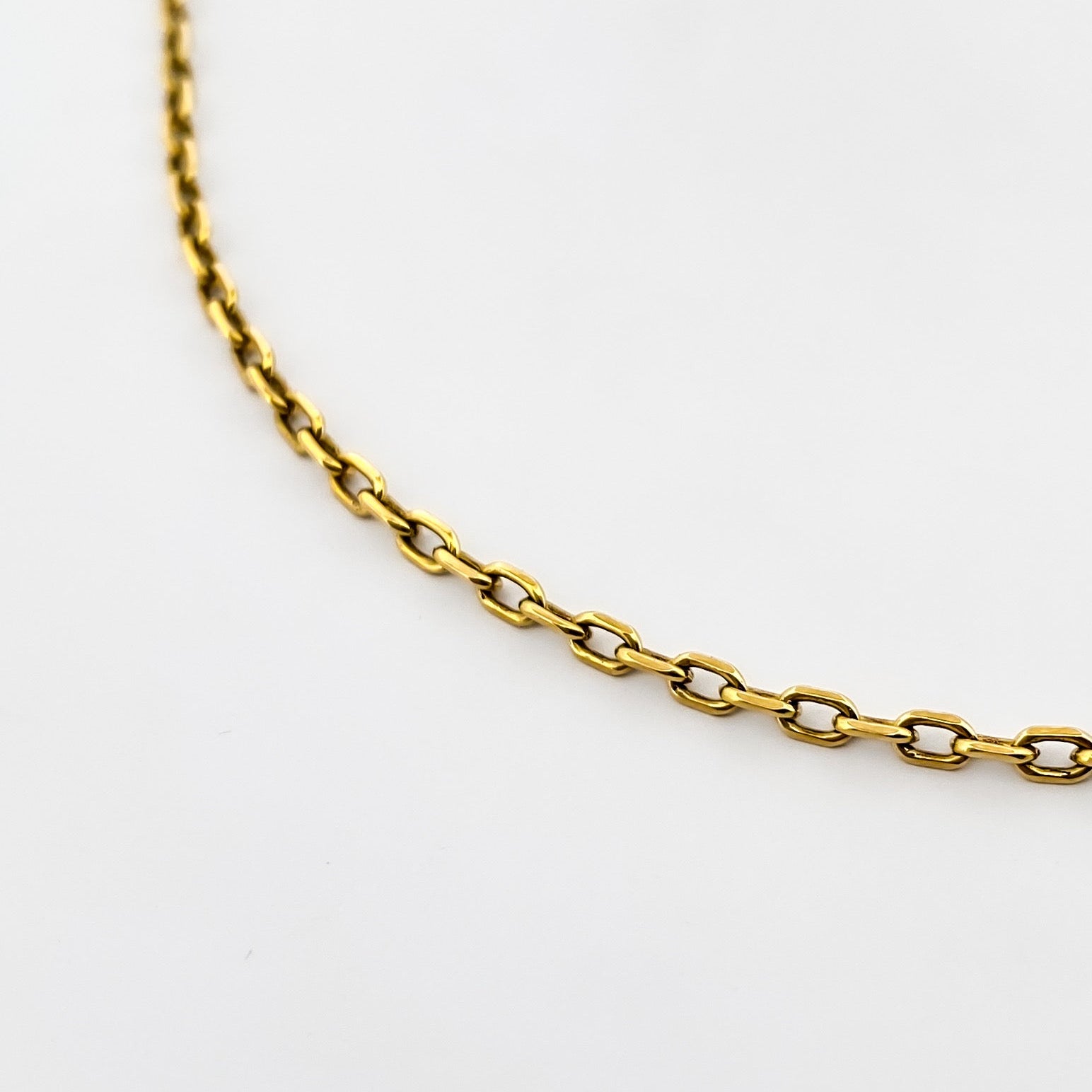 Comprar cadena forzada con barras de oro de amarillo de 18k de 65cm. Cadenas forzadas de oro baratas