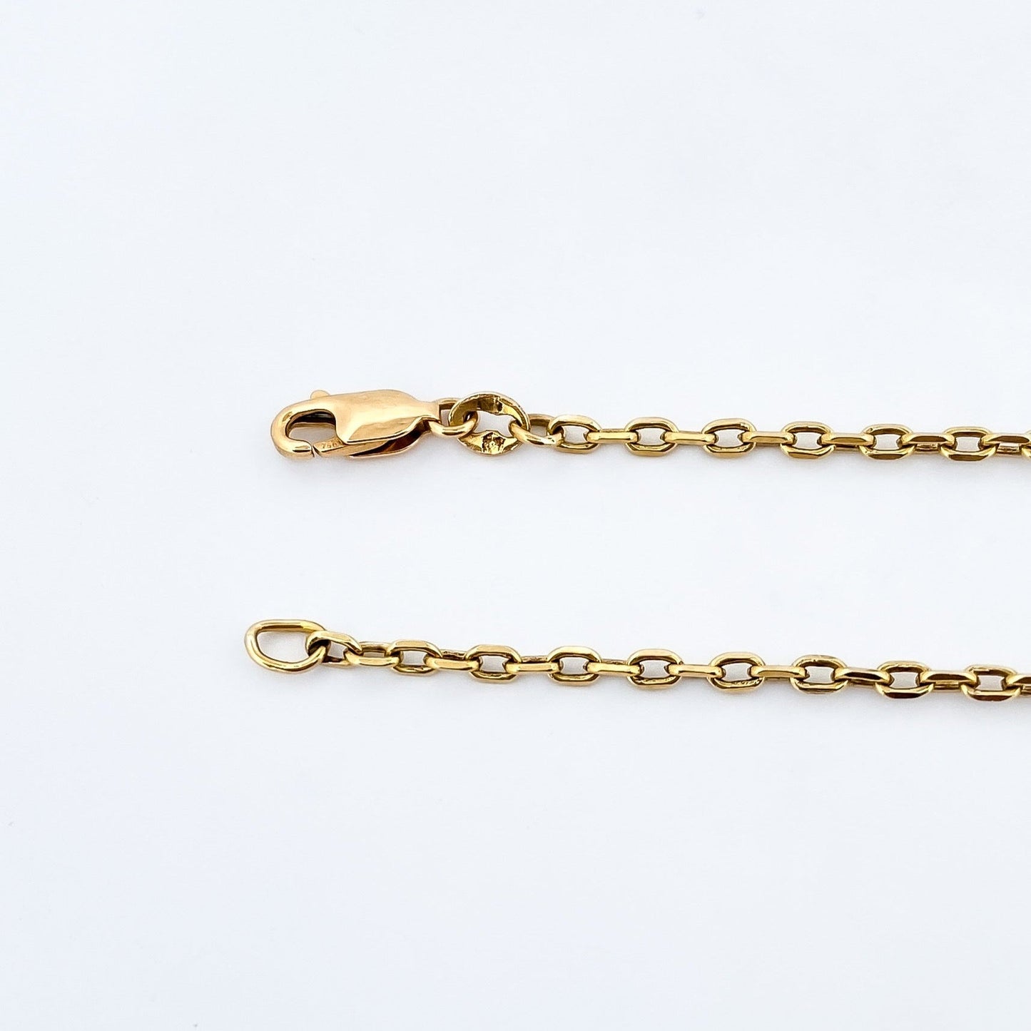 Comprar cadena forzada con barras de oro de amarillo de 18k de 65cm. Cadenas forzadas de oro baratas