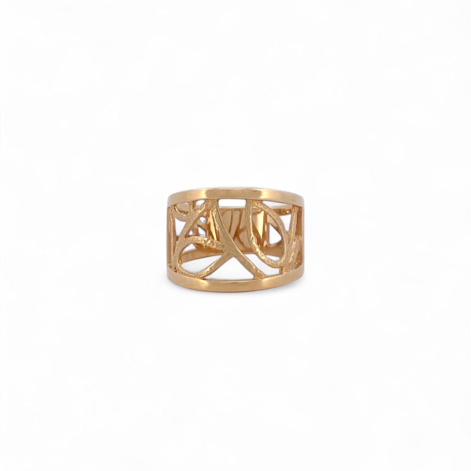 Comprar anillo calado original de TOUS realizado en oro amarillo de 18kt. Joyas de Tous de oro baratas en Barcelona. Joyería Ian'Or. Envío GRATIS.
