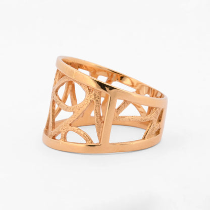 Comprar anillo calado original de TOUS realizado en oro amarillo de 18kt. Joyas de Tous de oro baratas en Barcelona. Joyería Ian'Or. Envío GRATIS.