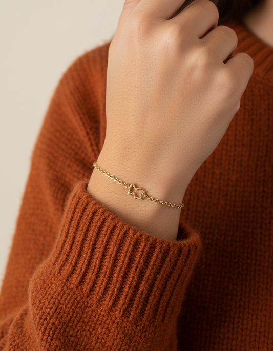 Comprar pulsera original bebe de TOUS realizado en oro amarillo de 18kt y oso icónico de la marca. Joyas de TOUS originales de oro al mejor precio.