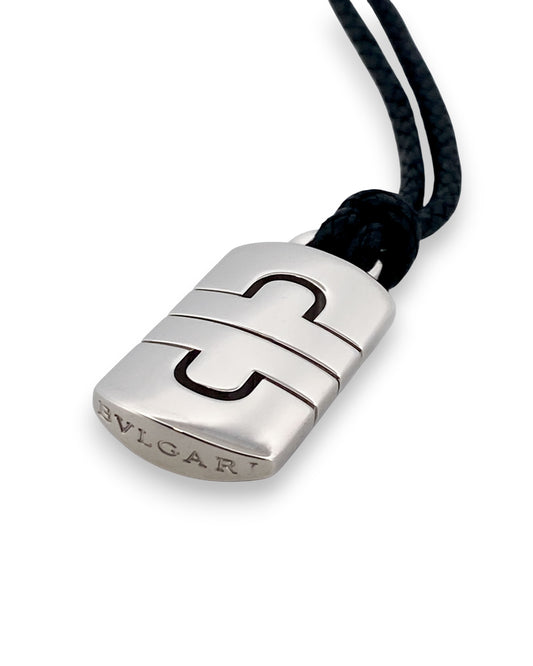 14693GM - Collar con colgante BVLGARI Parentesi oro blanco