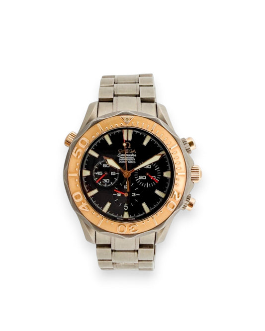 14823GM - Reloj Omega  Seamaster Titanio y Oro 18kt