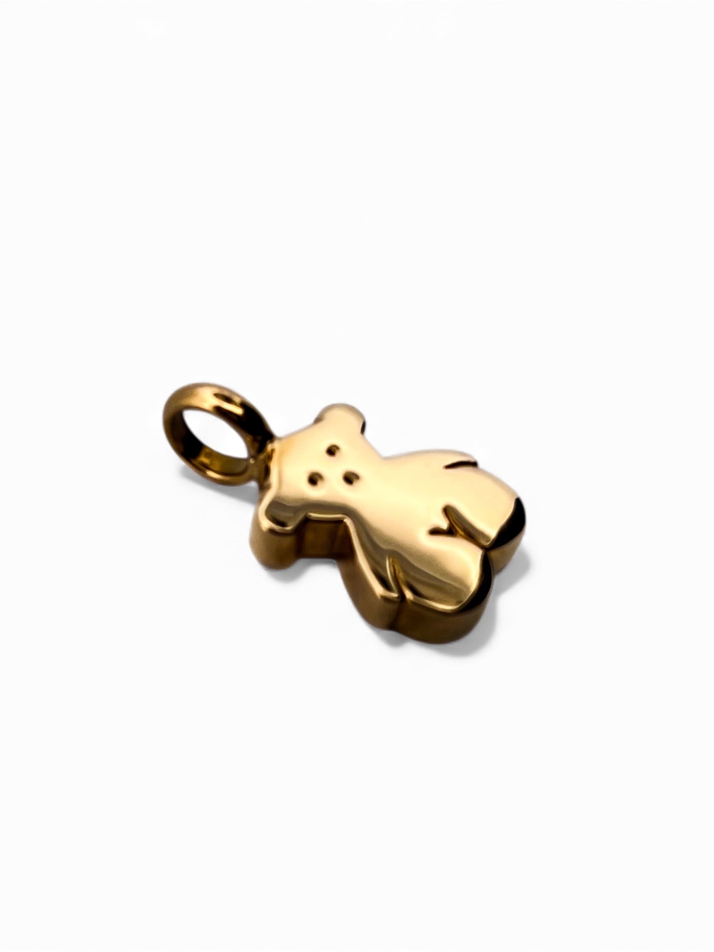 Comprar colgante de oro amarillo de 18kt representativo de Tous. Joyería Ian'Or compro oro dónde comprar y vender joyas en Barcelona al mejor precio