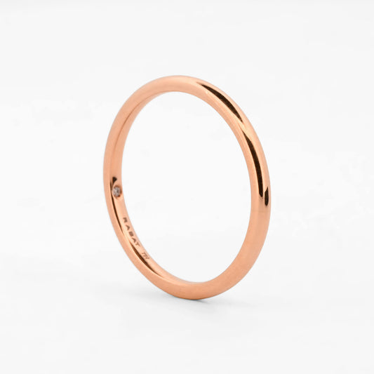 Alianza RABAT oro rosa 18kt - 14919GM