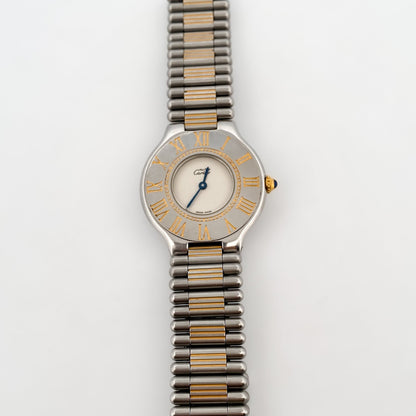 15060GM Reloj Cartier Must 21 acero y oro