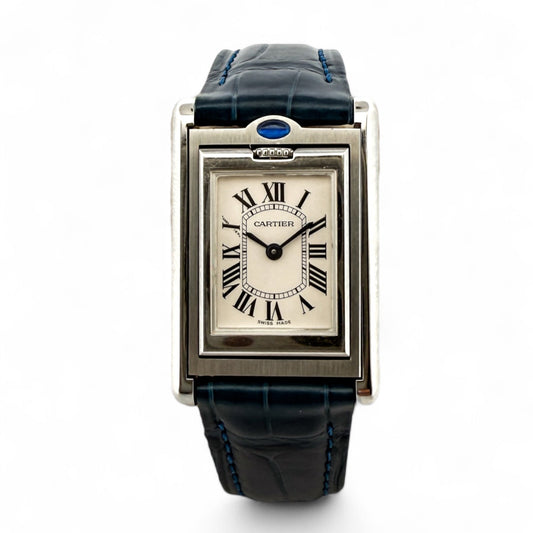 Reloj original Cartier modelo Tank Basculante de cuarzo
Relojes Cartier de segunda mano baratos en Barcelona. 