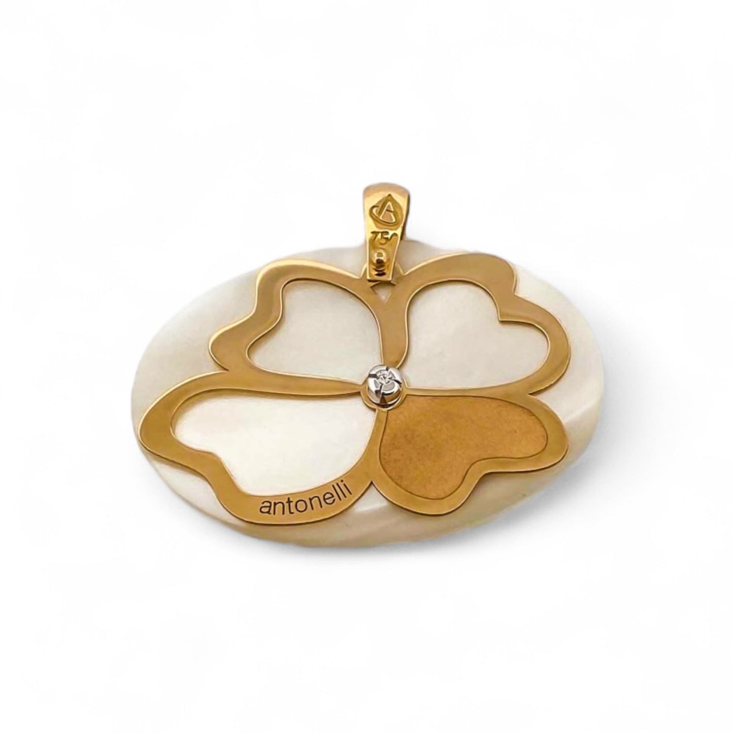 15079GM - Colgante Antonelli madreperla diamante y oro 18kt