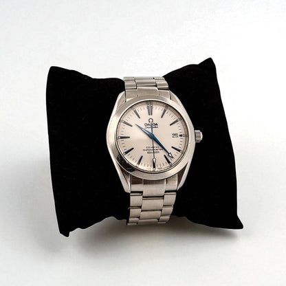 Comprar reloj Omega Seamaster Aqua Terra automático realizado en acero. Relojes Omega de segunda mano baratos en Barcelona. Envío GRATIS. Joyería Ian'Or.