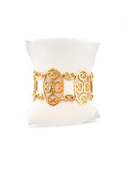 15617GM - Pulsera semirígida calada  oro 18kt TOUS