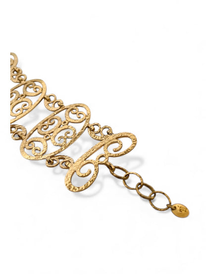 15617GM - Pulsera semirígida calada  oro 18kt TOUS