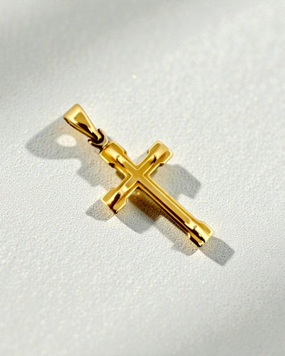 15663GM Colgante Cruz Oro 18kt - 37mm