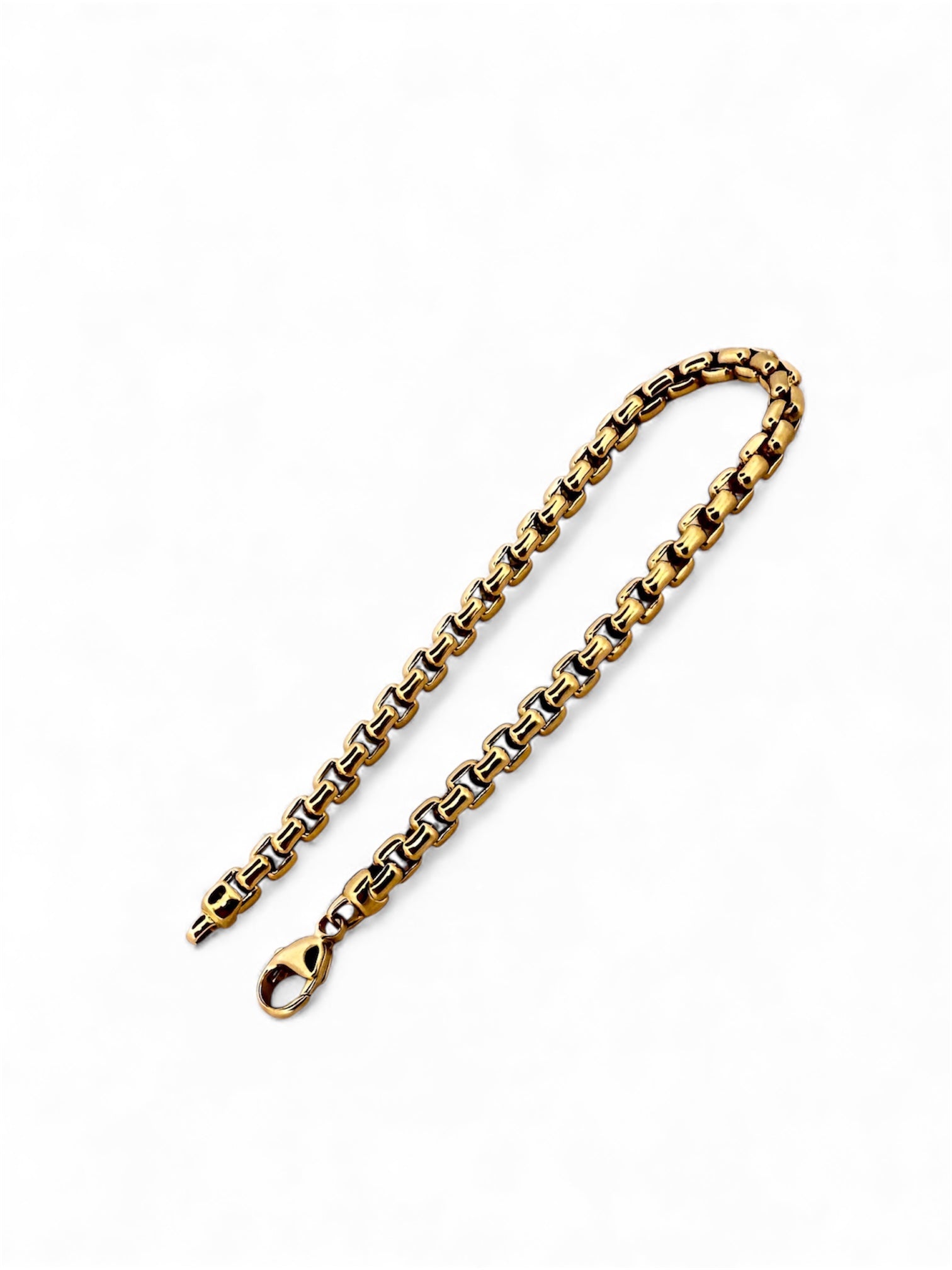 Pulsera original y vintage de la firma TIffany & Co. realizada en oro amarillo de 18kt con cadena tipo veneciana  redonda de oro amarillo.  Joyas Tiffany al mejor precio