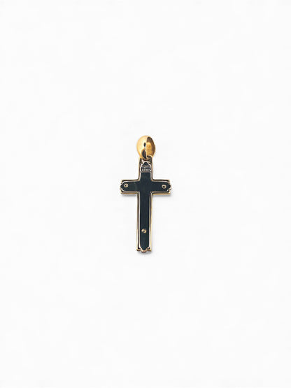 Comprar colgante cruz con cristo en oro amarillo de 18kt. Joyería Ian'Or. Joyas acondicionadas para una nueva vida. Envío gratis.