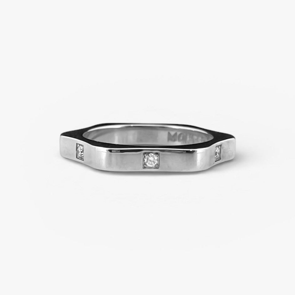 Anillo Montblanc Star 4810 oro blanco y diamantes - 15836GM