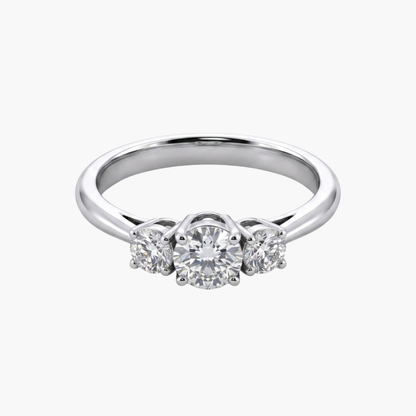 15867GM - Tresillo RABAT oro blanco 18kt y brillantes