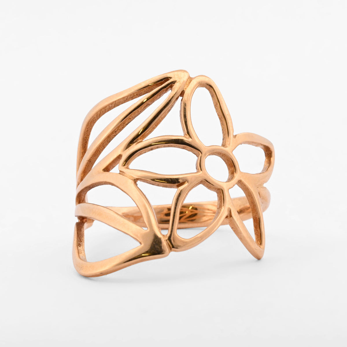 Comprar anillo original de TOUS en forma de flor realizado en oro amarillo de 18kt. Joyas Tous baratas.