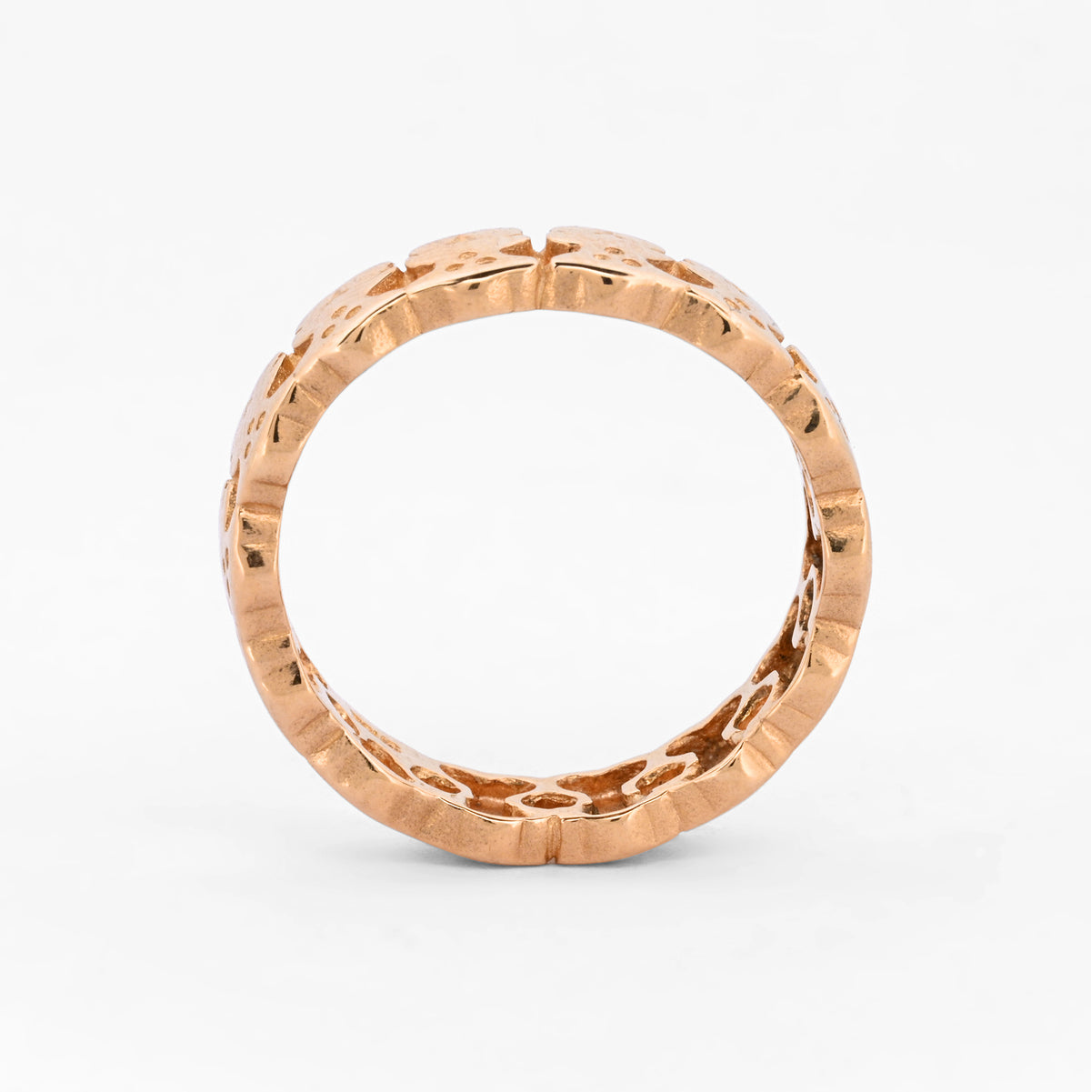 Comprar anillo original de TOUS realizado en oro amarillo y todo el anillo esta formado por osos. Joyas Tous baratas.