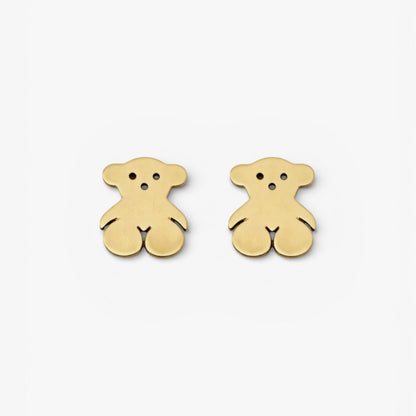 Comprar pendientes de oro amarillo de 18kt originales de la firma TOUS con los icónicos ositos sweets dolls planos.
La mejor joyería compra-venta de Oro de Barcelona, te garantizamos el mejor precio. Restauración de joyas vintage y segunda mano.