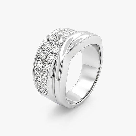 Comprar sortija de oro blanco 18kt y diamante. Joyería compro oro, dónde comprar  y vender joyas mejor precio Barcelona. Joyas al mejor precio, envío gratuito.