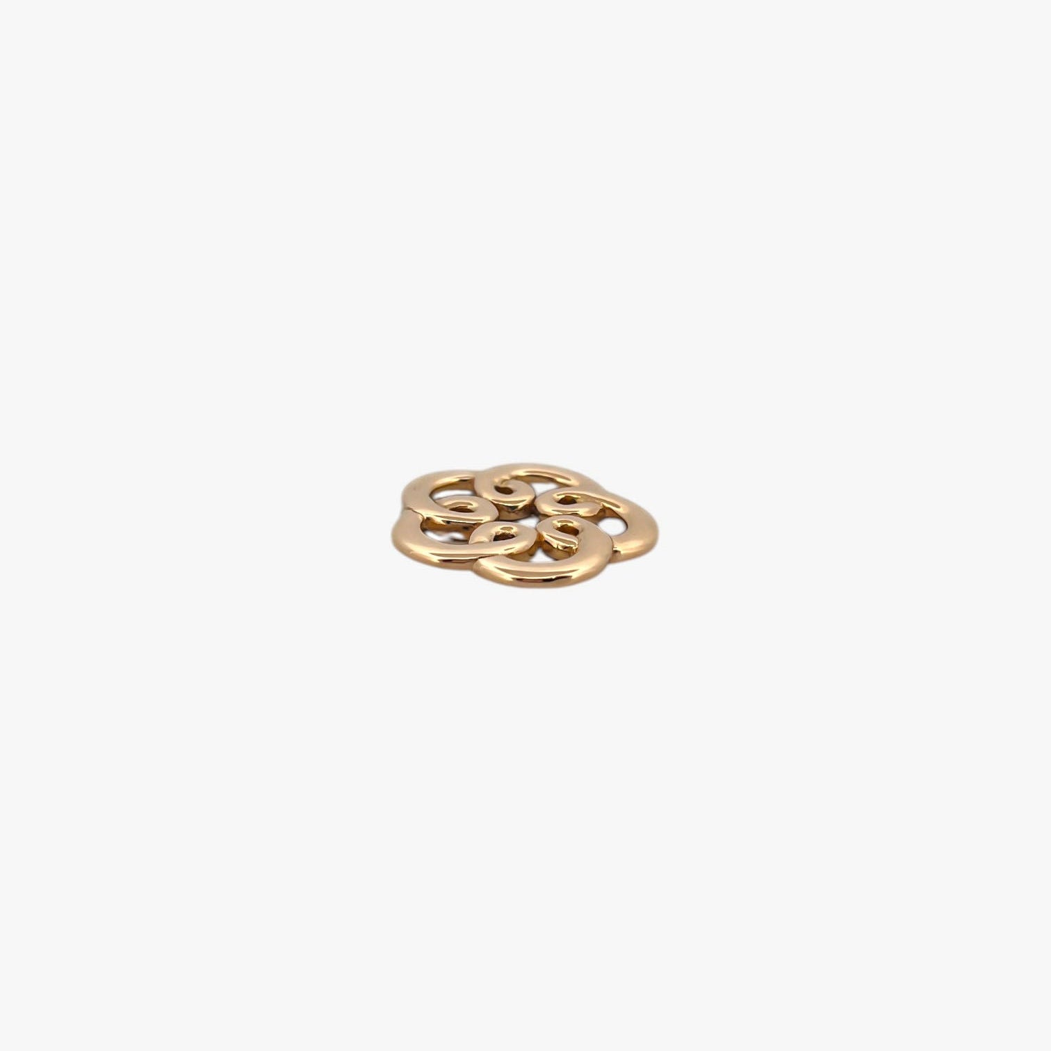 Comprar colgante de oro amarillo de 18kt en forma de flor de la iconica marca de Tous. Un must imprescindible en tu joyero si eres amante de la Firma. Pieza original.