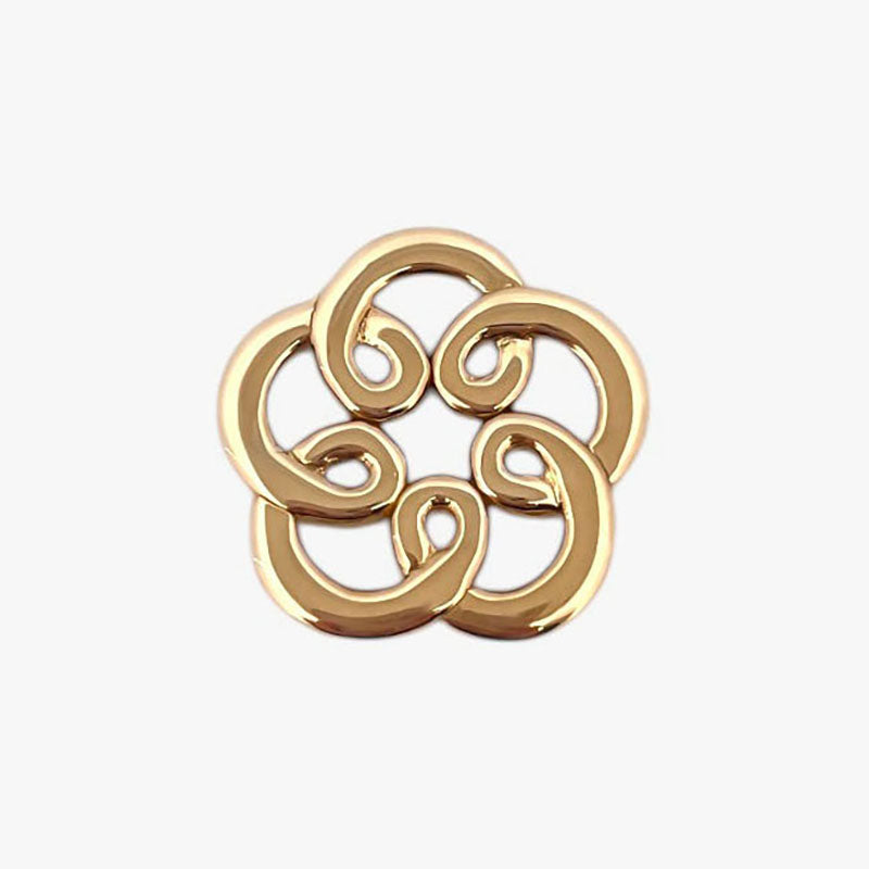 Comprar colgante de oro amarillo de 18kt en forma de flor de la iconica marca de Tous. Un must imprescindible en tu joyero si eres amante de la Firma. Pieza original.