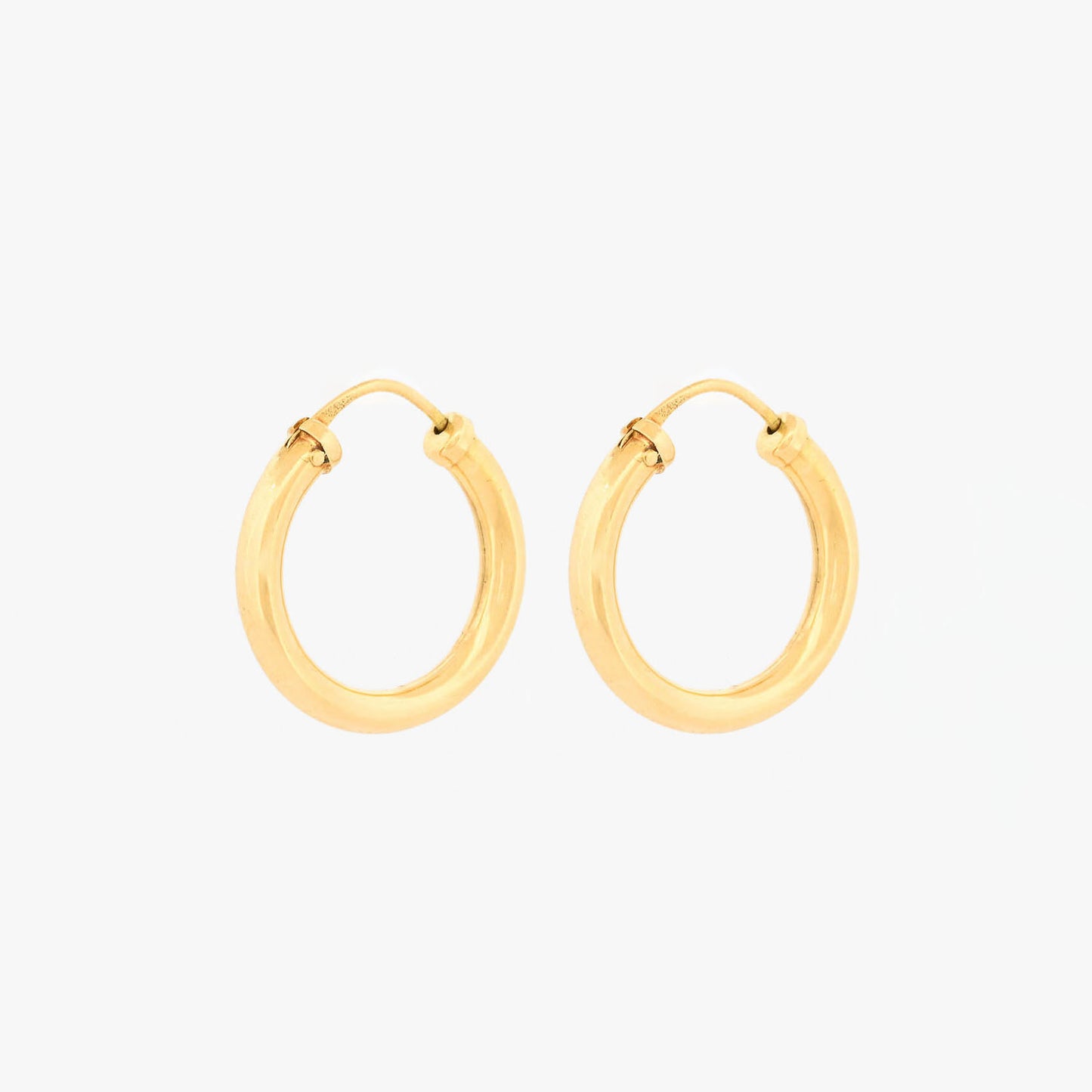 Pendientes aros oro amarillo 18kt - 16663GM