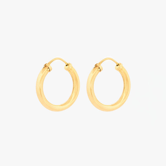 Pendientes aros oro amarillo 18kt - 16663GM