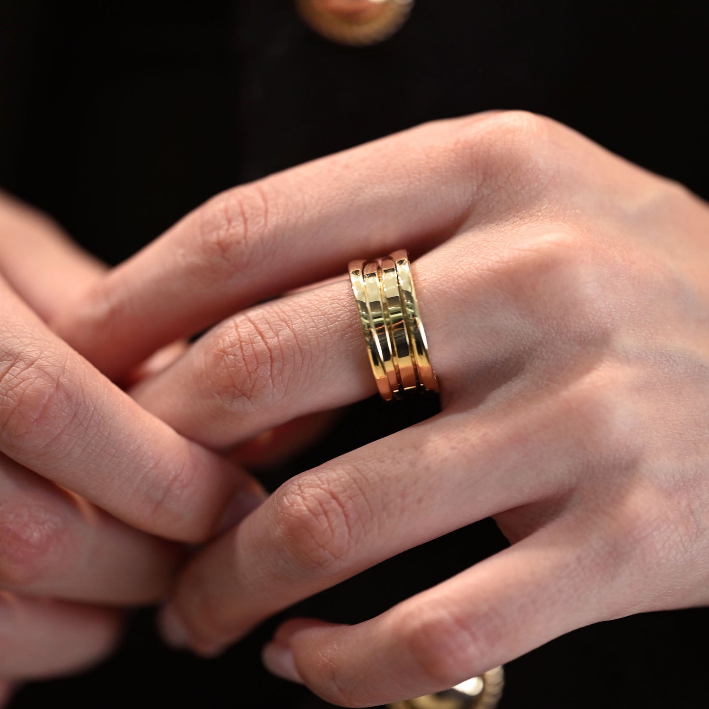 Anillo Bvlgari B.zero1 oro amarillo 18kt - 16790GM
