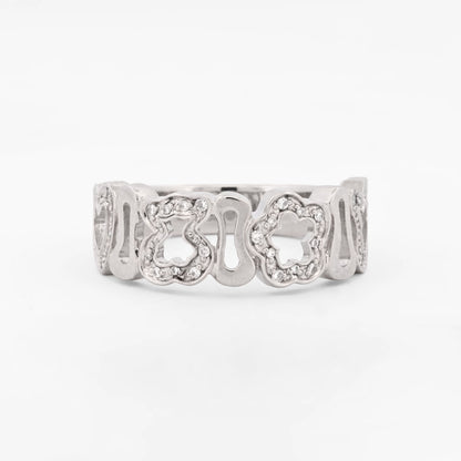 Anillo Tous oro blanco 18k y diamantes- 16711GM