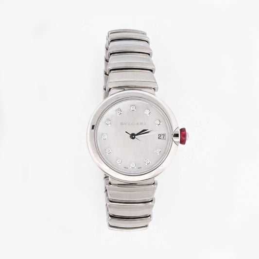 Reloj BVLGARI LVCEA Steel & diamonds lady - 16959GM